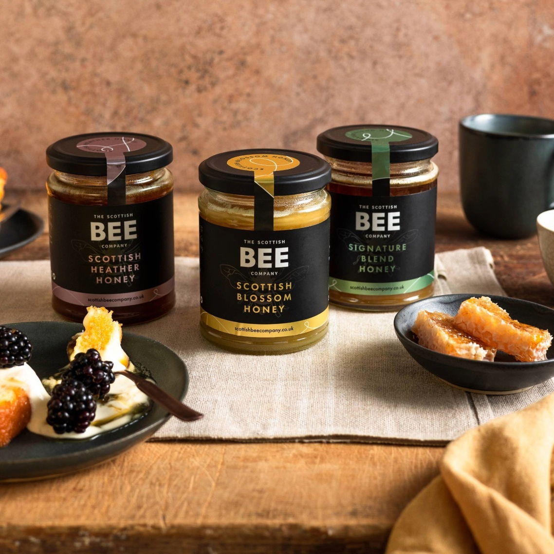 Scottish Bee Company Pure Honeys