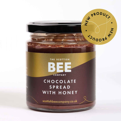 scottish bee company chocolate spread with honey