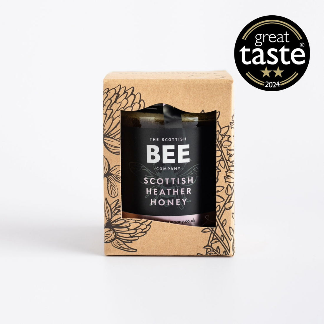 Scottish Bee Company Scottish Heather Honey 340g gift