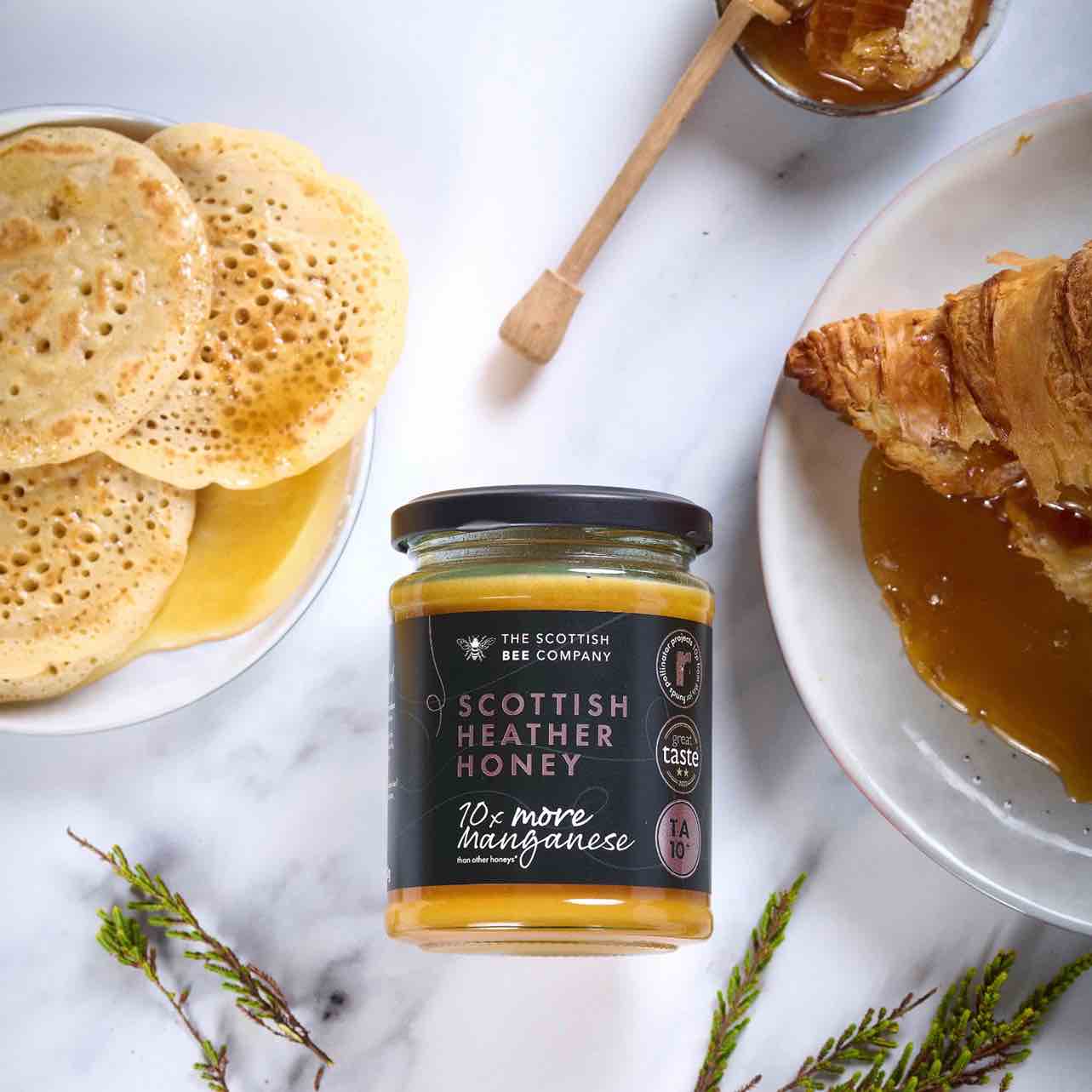 scottish bee company scottish heather honey 227g